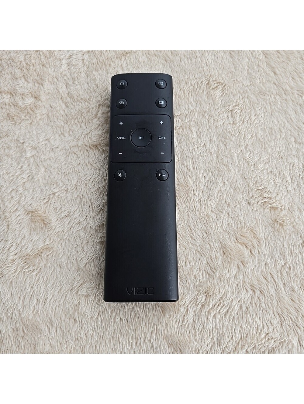 GENUINE VIZIO XRT132 SMART LED TV REMOTE CONTROL (USED)